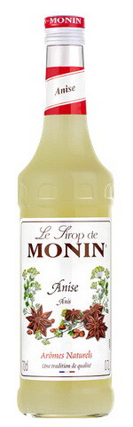 Monin Anise French flavored coctail syrup 0% 0,7l