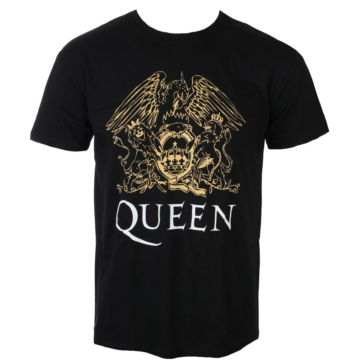 Tričko metal pánské Queen - Crest - ROCK OFF - QUTS22MB S