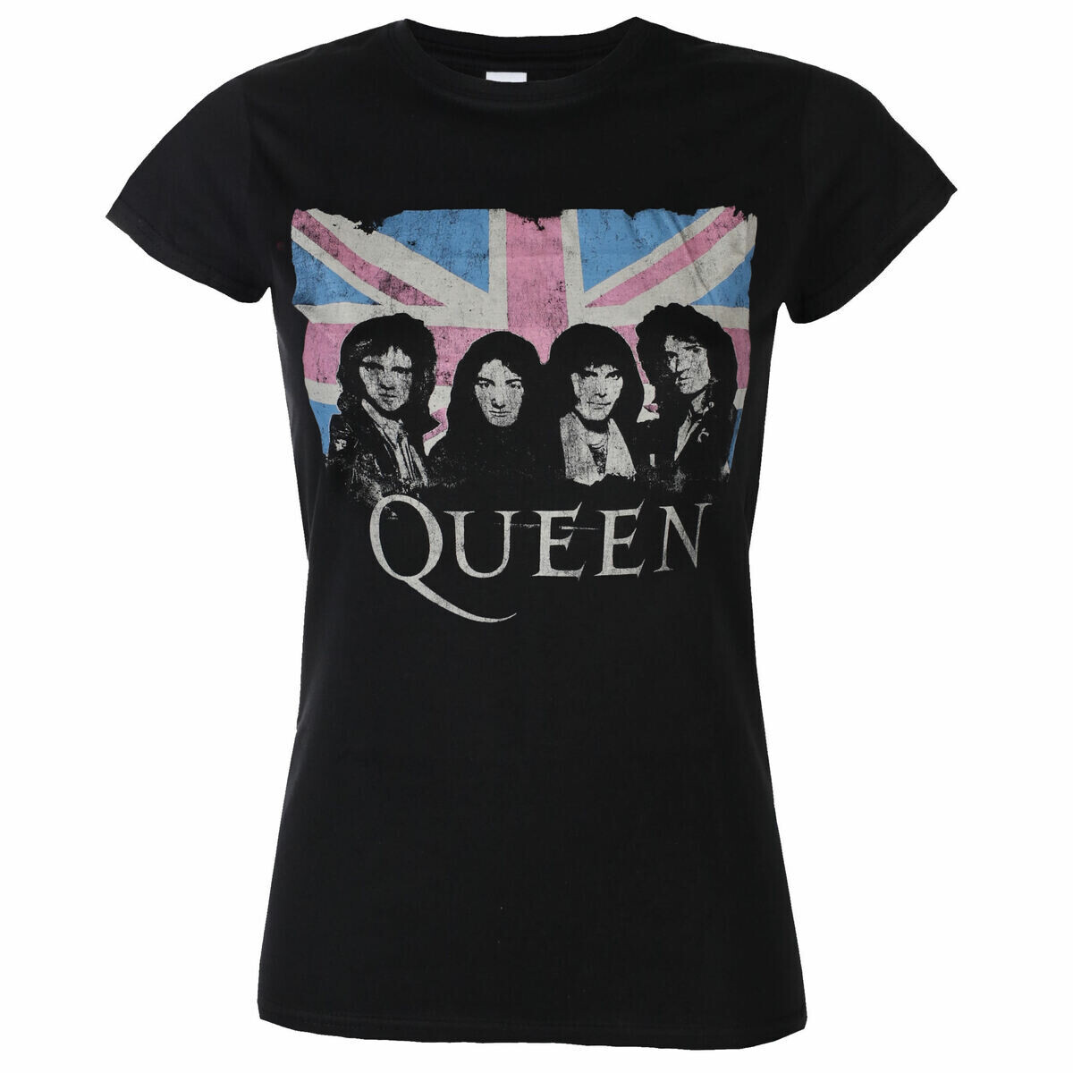 Tričko metal dámské Queen - Packaged Union Jack - ROCK OFF - QUTSP12LB S