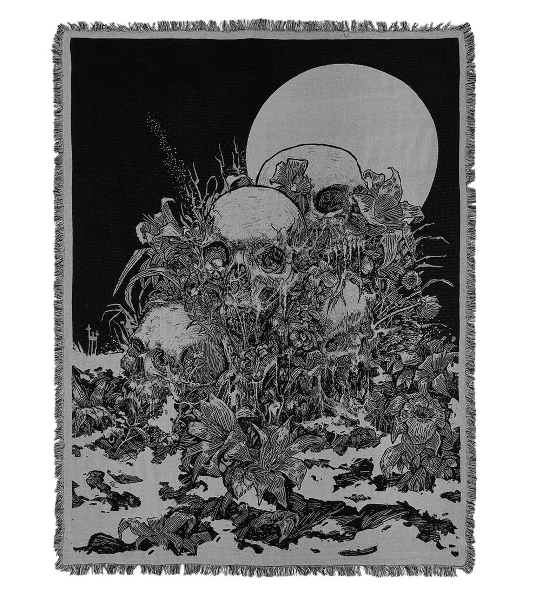 nástěnná dekorace (tapiserie) KILLSTAR - Mors Florest - Black