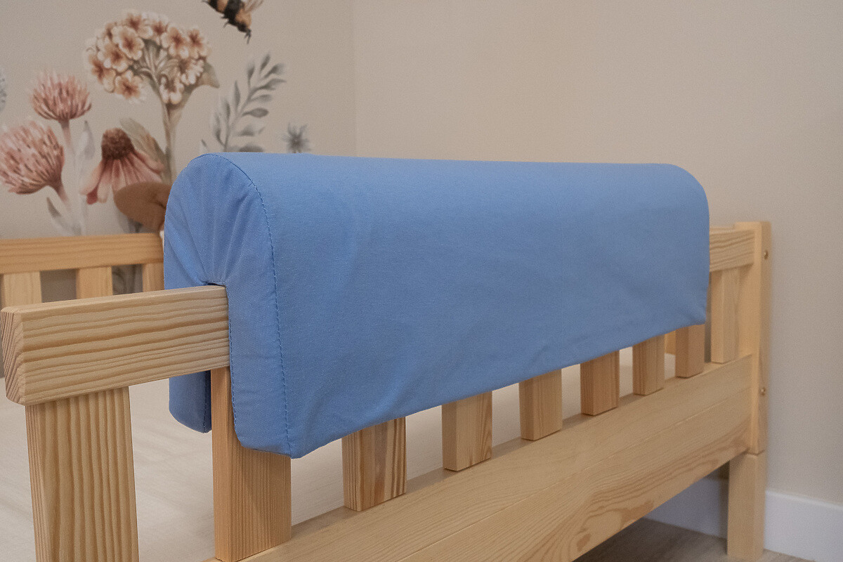 Chránič na postel Ourbaby - Jersey - Nebeský 50 cm