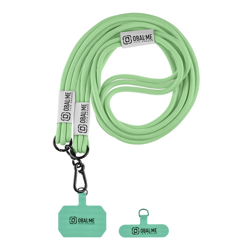 Popruh OBAL:ME NeckTag Trio na Telefon Mint Green