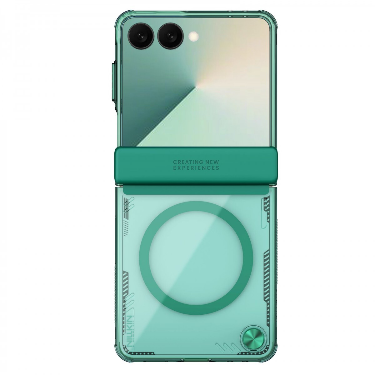 Zadní kryt Nillkin Iceblade Magnetic pro Samsung Galaxy Z Flip 7 Green