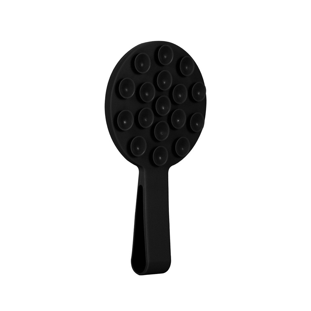 Magnetický držák na mobil s kroužkem Silicone MSH9 black