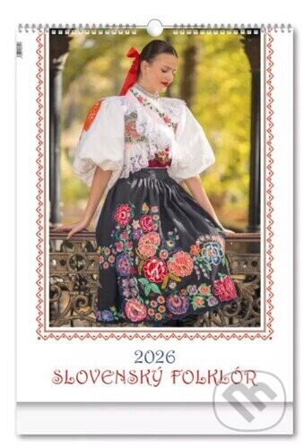 Nástenný kalendár Slovenský folklór 2026 - Press Group