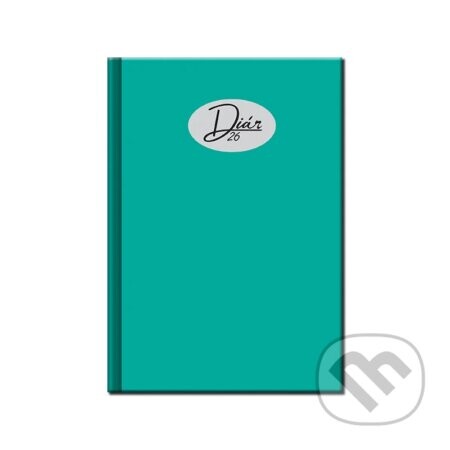 Denný diár COLORS 2026 (zelenomodrý) - Spektrum grafik