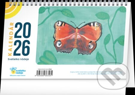 Stolový kalendár Svetielko nádeje 2026 - Presco Group