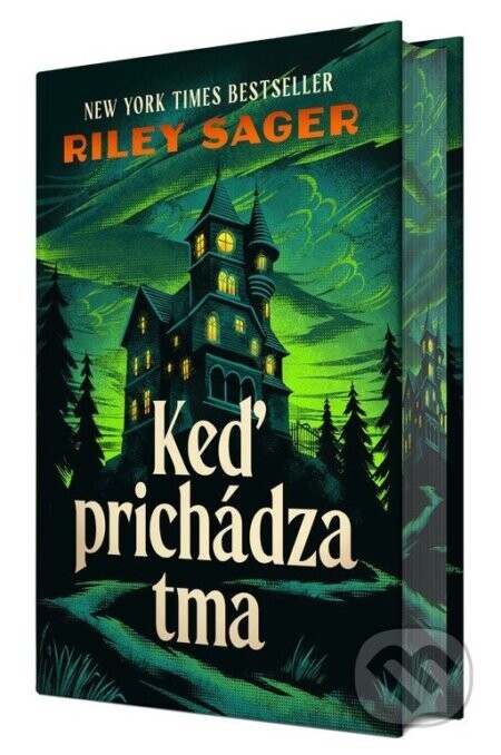 Keď prichádza tma - Riley Sager, Adrián Macho (ilustrátor)