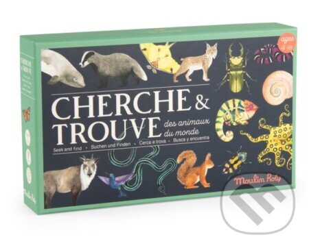 Desková hra Hledej a najdi Tout autour du monde - Moulin Roty