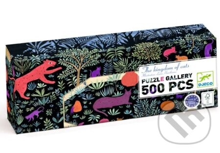 Puzzle Království koček - Djeco