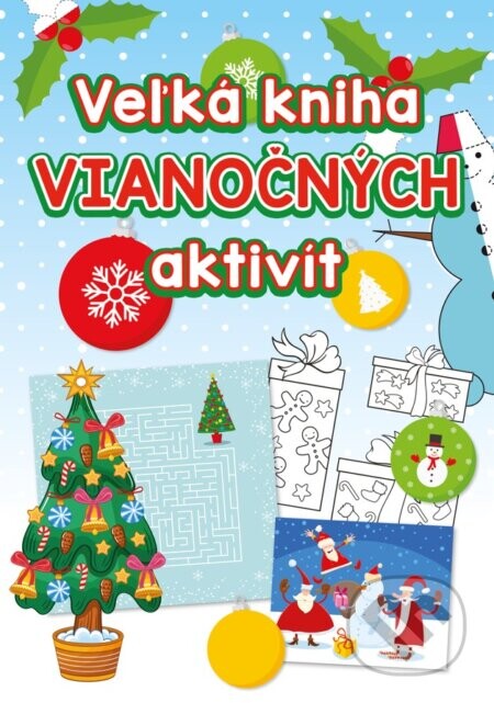 Veľká kniha vianočných aktivít - Fortuna Libri