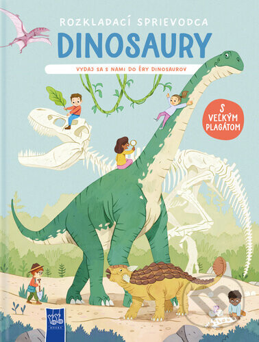 Dinosaury - rozkladací sprievodca - YoYo Books
