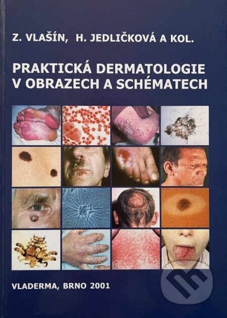 Praktická dermatologie v obrazech a schématech - Zdeněk Vlašín