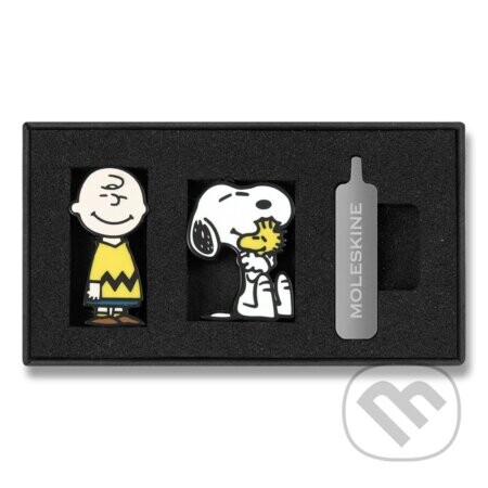 Moleskine - ozdoba na zápisník - Peanuts (set 2 ks) - Moleskine