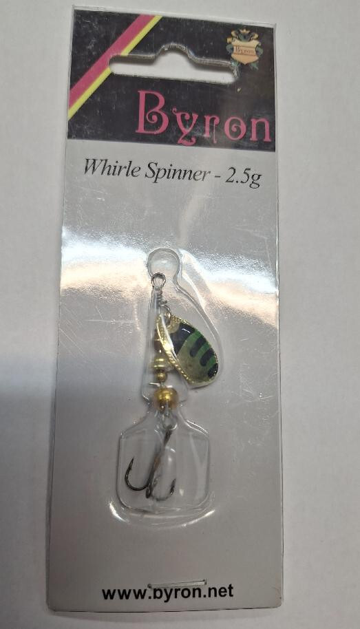 Třpytka Byron Whirle Spinner 3101/1 vel. 1 / 2.5g - GBG