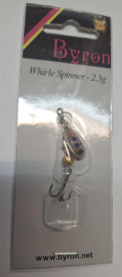 Třpytka Byron Whirle Spinner 3101/1 vel. 1 / 2,5g - RT