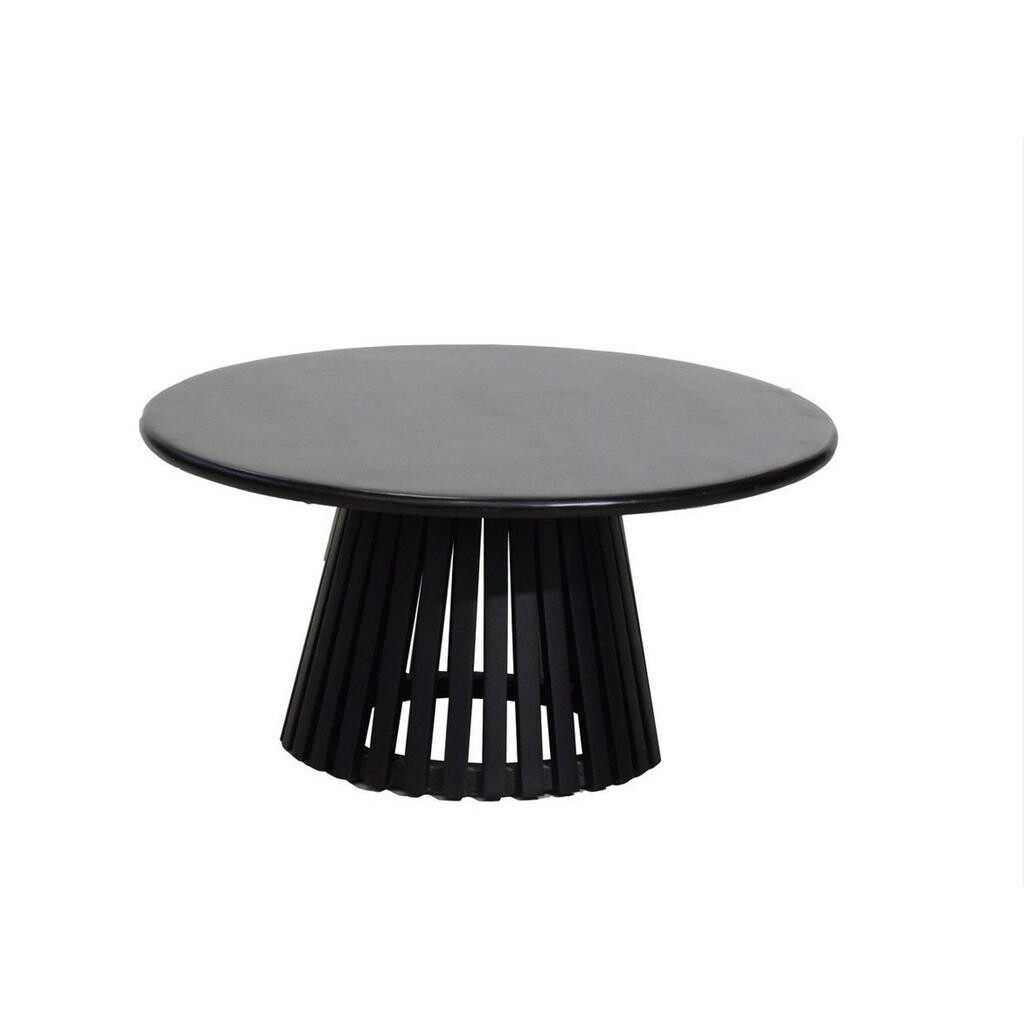 Livetastic KONFERENČNÍ STOLEK, mangové dřevo, černá