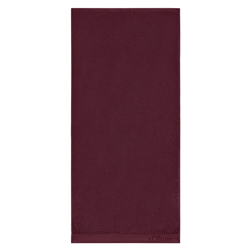S. Oliver RUČNÍK, 50/100 cm, vínově červená