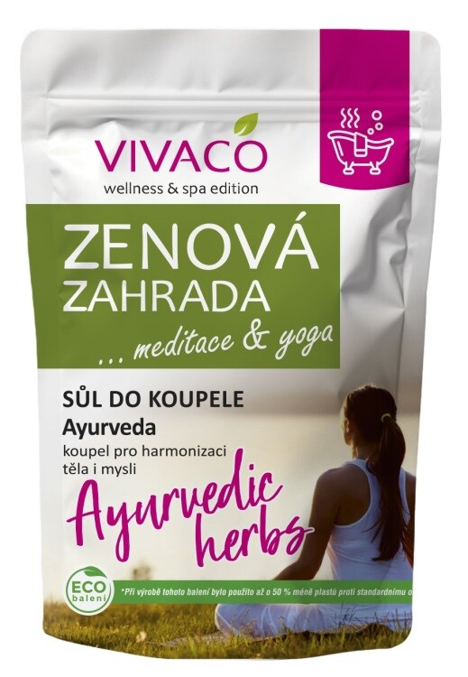 Vivaco Sůl do koupele ZENOVÁ ZAHRADA 1000 g