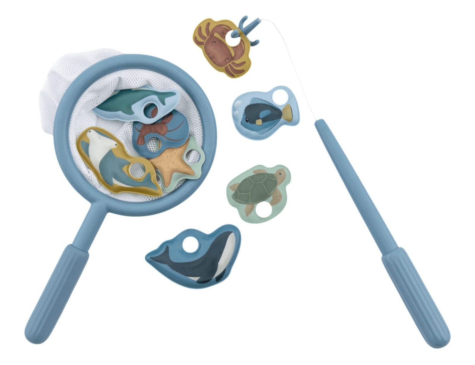 Little Dutch Rybářská sada do koupele modrá