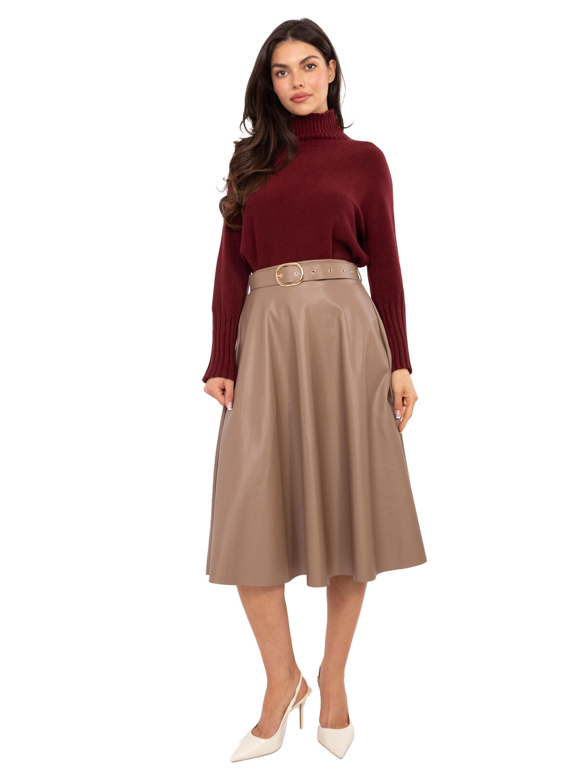 Skirt-DHJ-SD-A1997.76-dark beige
