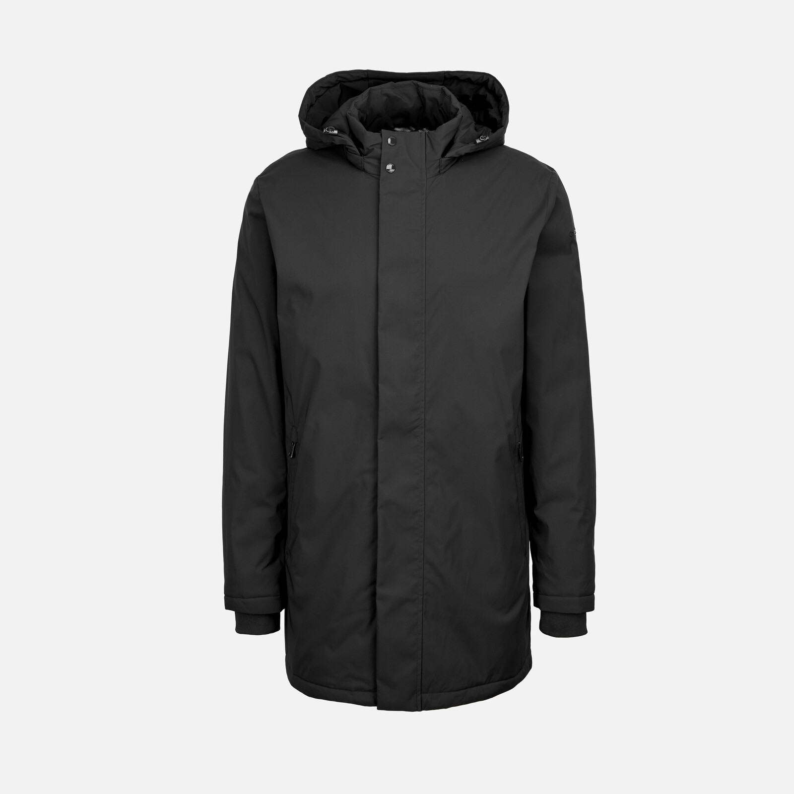 Černá pánská parka Geox Doray - Pánské