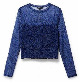 Modrá halenka Desigual