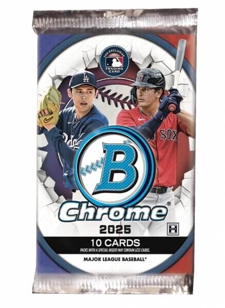 2025 Topps Bowman Chrome Baseball Hobby balíček