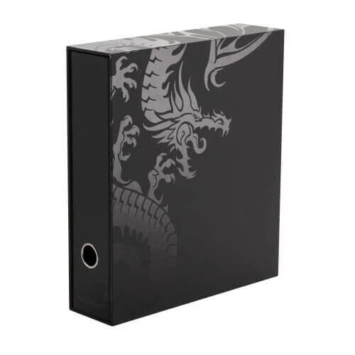 Kroužkové album na karty Dragon Shield Sanctuary Slipcase Binder - Black