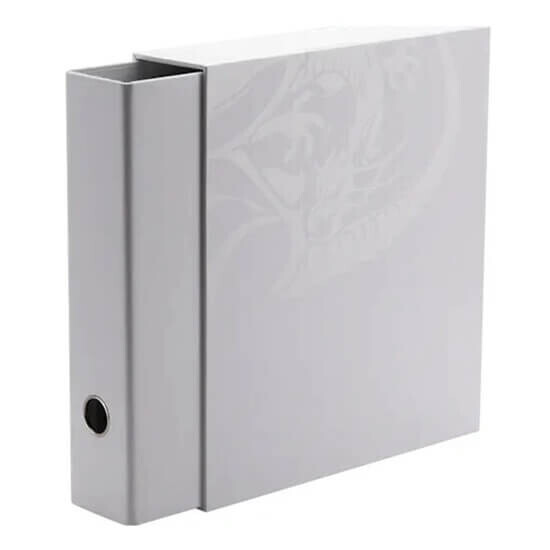 Kroužkové album na karty Dragon Shield Sanctuary Slipcase Binder - White