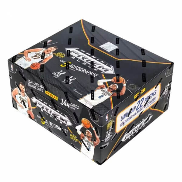 2024-2025 NBA karty Panini Prizm Black Basketball Hobby Box