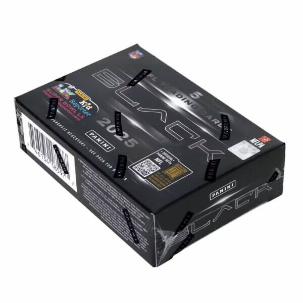 2025 Panini Black NFL Football Hobby Box - karty amerického fotbalu