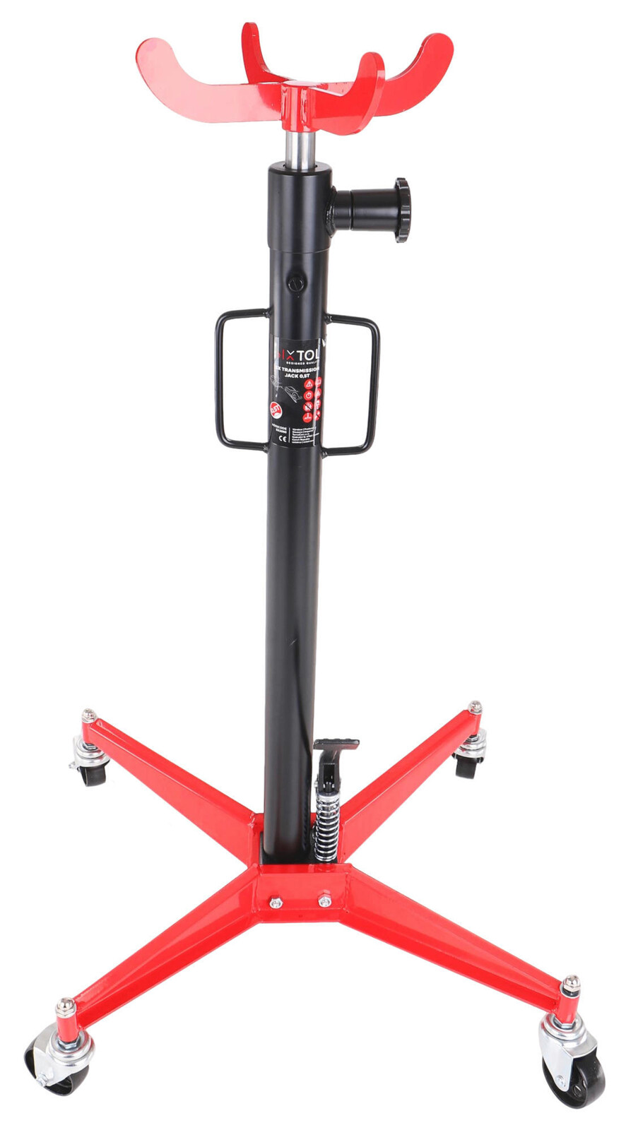 Hydraulický zvedák převodovky SX TRANSMISSION JACK 0,5T, 109 - 189 cm SIXTOL