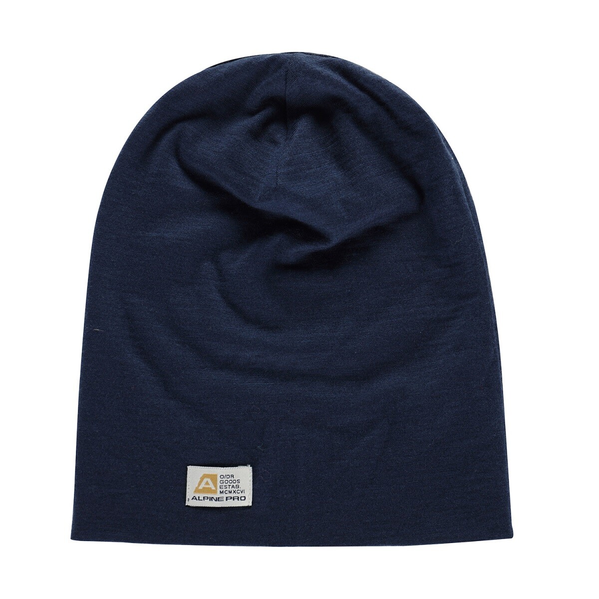 Čepice z merino vlny alpine pro bedade modrá uni