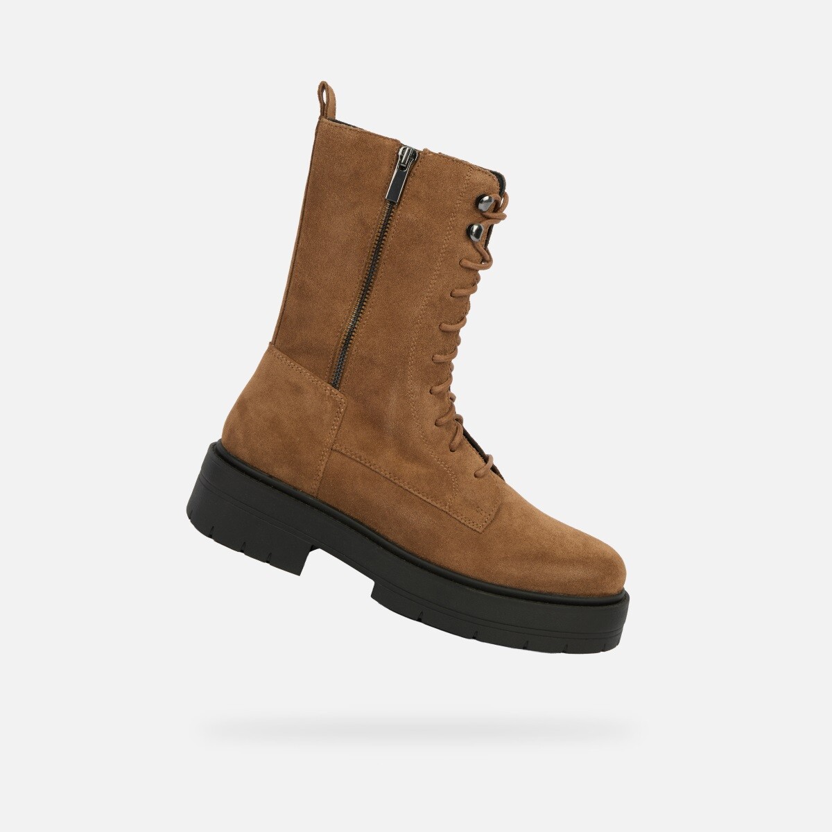 Dámská kotníková obuv geox spherica ec7 hnědá 35