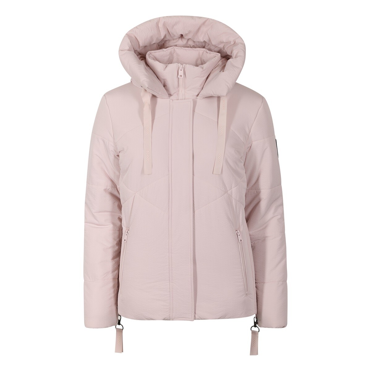 Dámská prošívaná bunda nax edara růžová xs