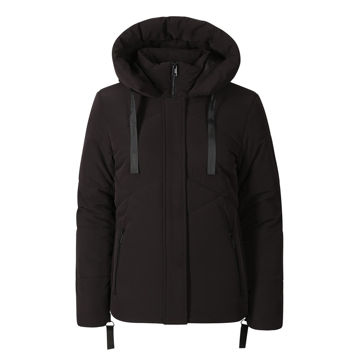 Dámská prošívaná bunda nax edara černá xs