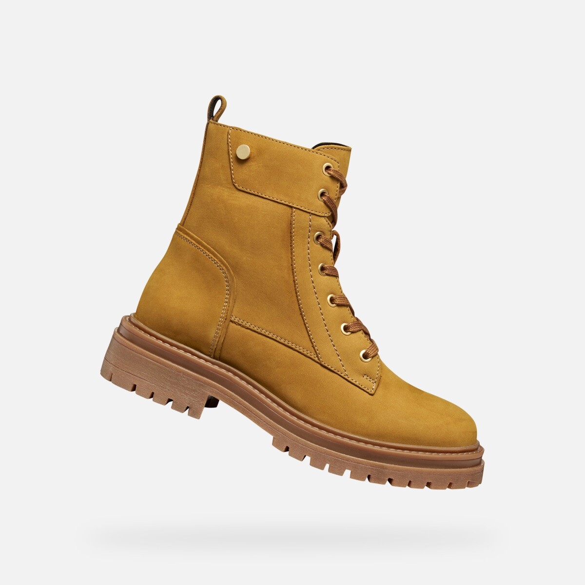 Dámská kotníková obuv geox iridea žlutá 37