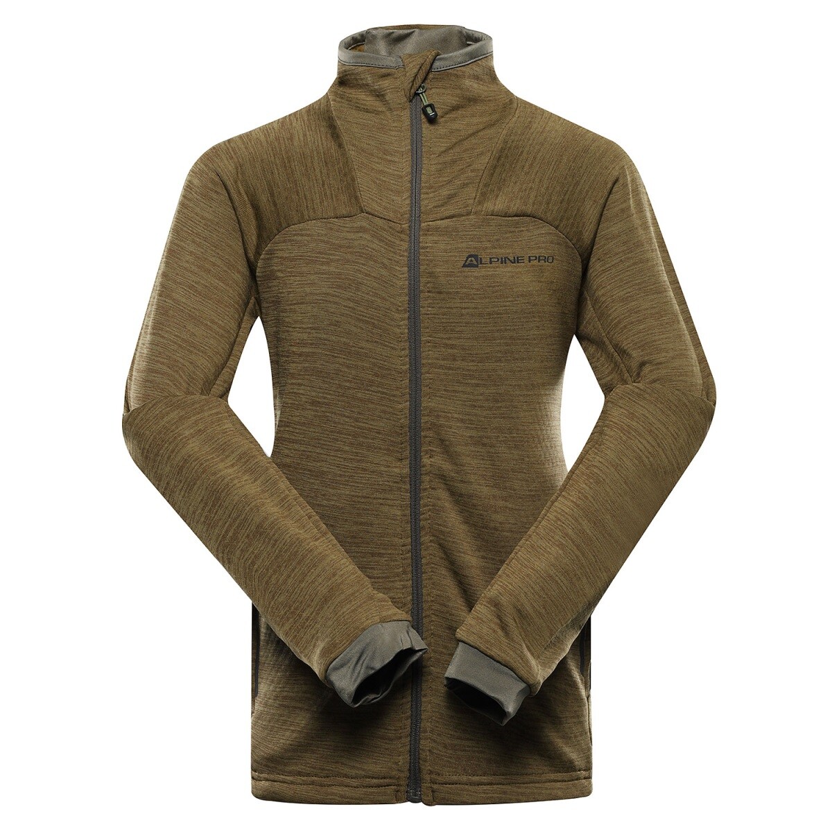 Dětská rychleschnoucí mikina alpine pro onneco 3 zelená 140-146