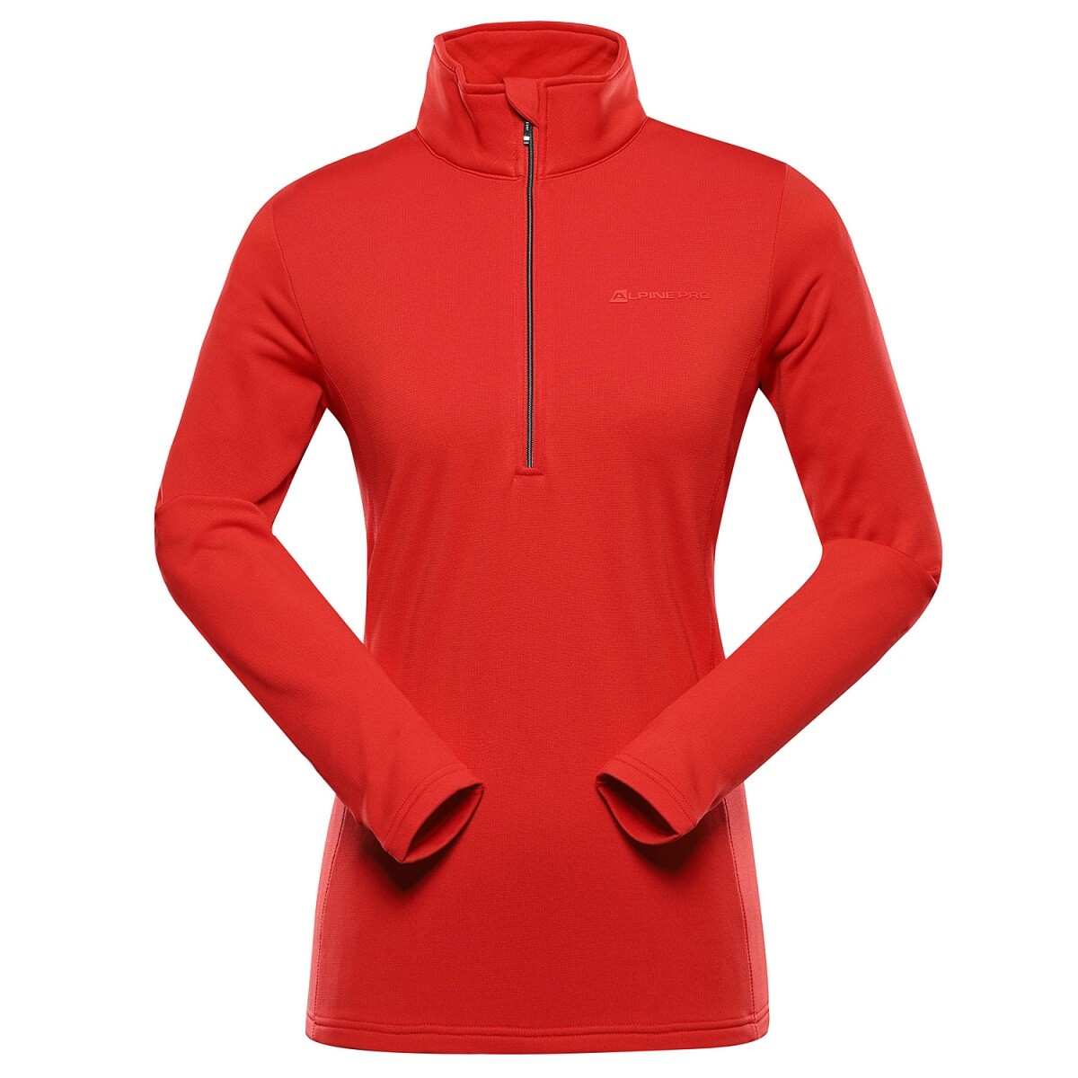 Dámská fleecová mikina alpine pro getta 2 červená xxl