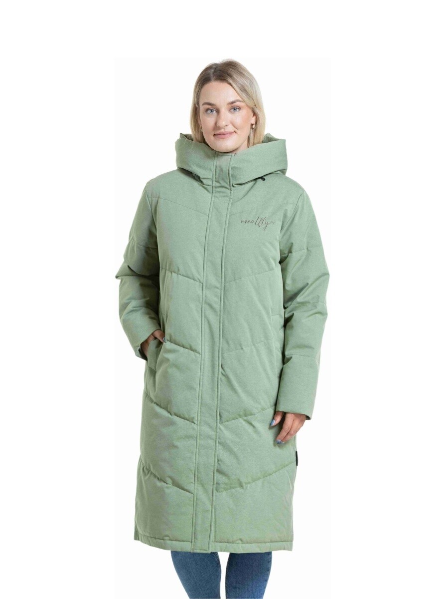 Dámský zimní kabát meatfly chloe zelená xs
