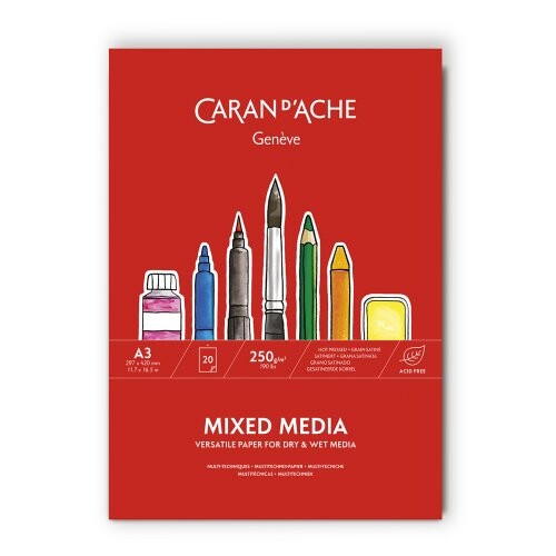 Skicák Mixed media A3 CARAN D'ACHE