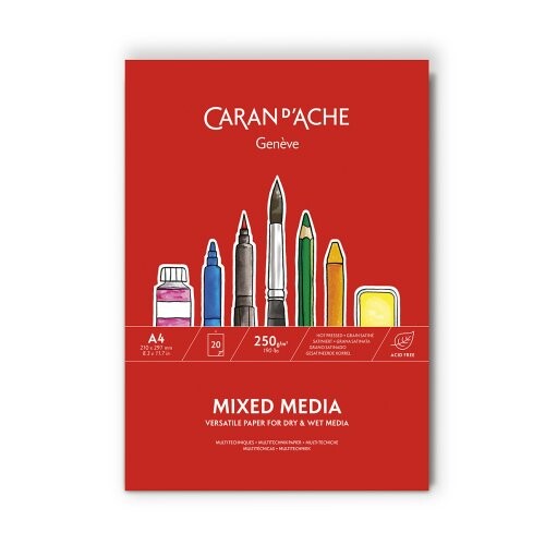 Skicák Mixed media A4 CARAN D'ACHE