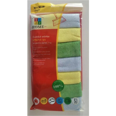 Tidy Home utěrka z mikrovlákna 30 x 30 cm, 7 x 210 g