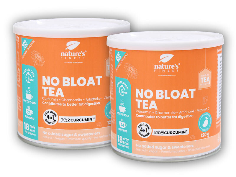 Nature's Finest 2x No bloat tea 120g