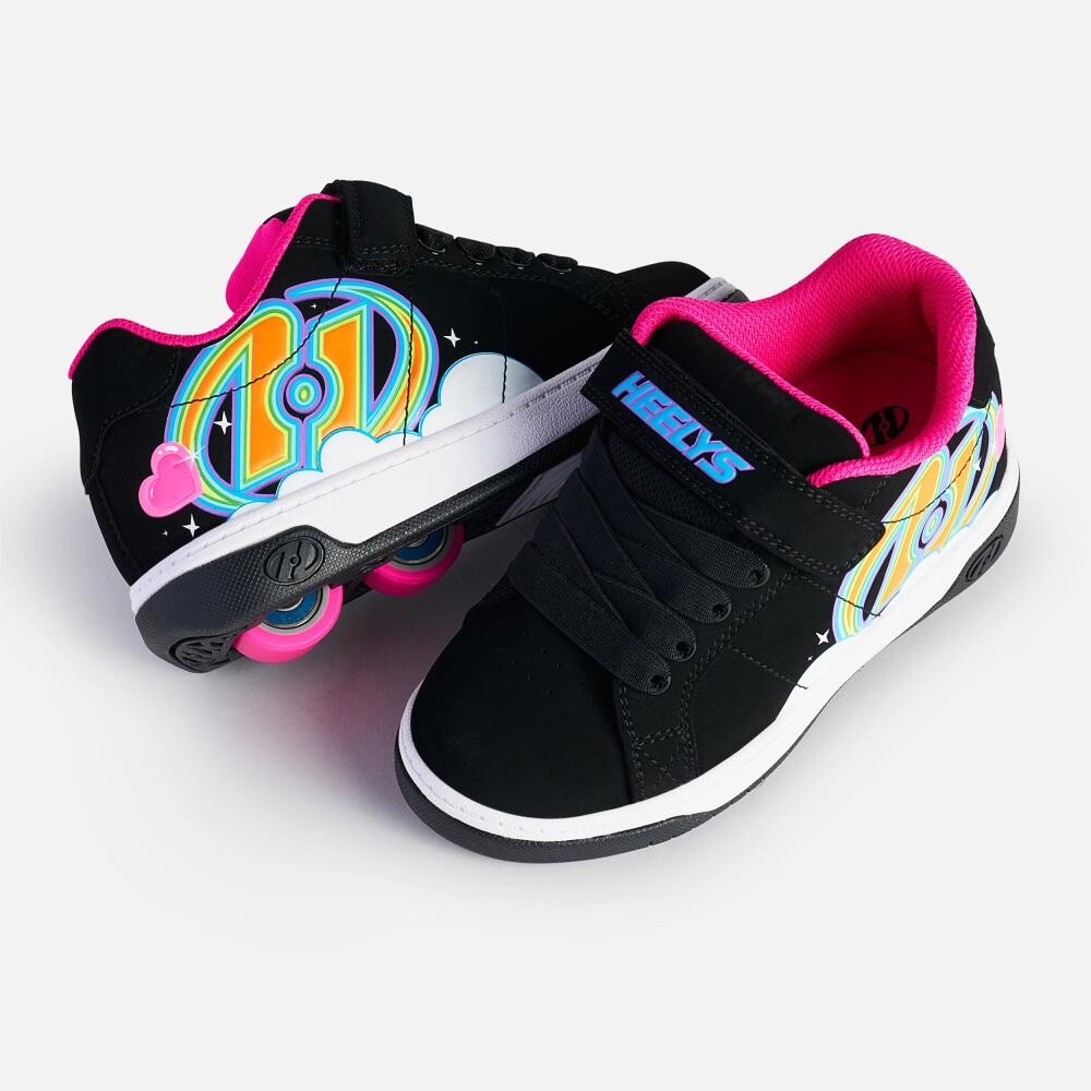 Heelys - Kolect X2 - Black/Hot Pink/Multi - koloboty Velikost boty: 30