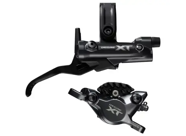 Shimano Deore XT BR-M8200+BL-M8200 zadní kotoučová brzda destičky organické s chlazením