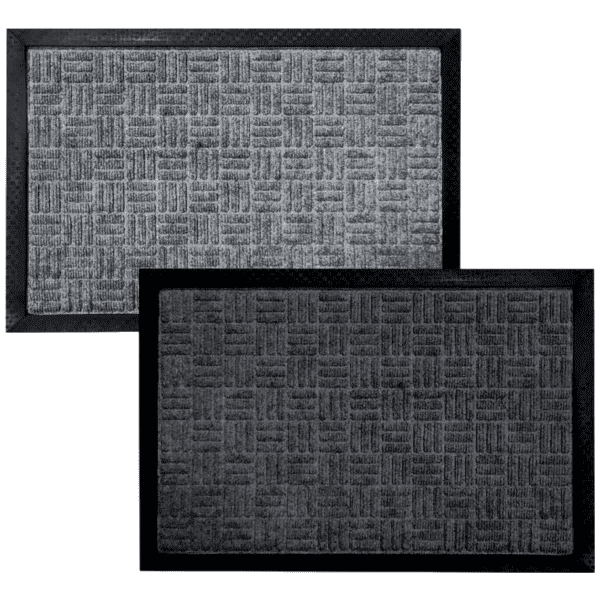 EXCELLENT/DUO rohož obdélník guma/koberec MIX BAREV 45x75 cm