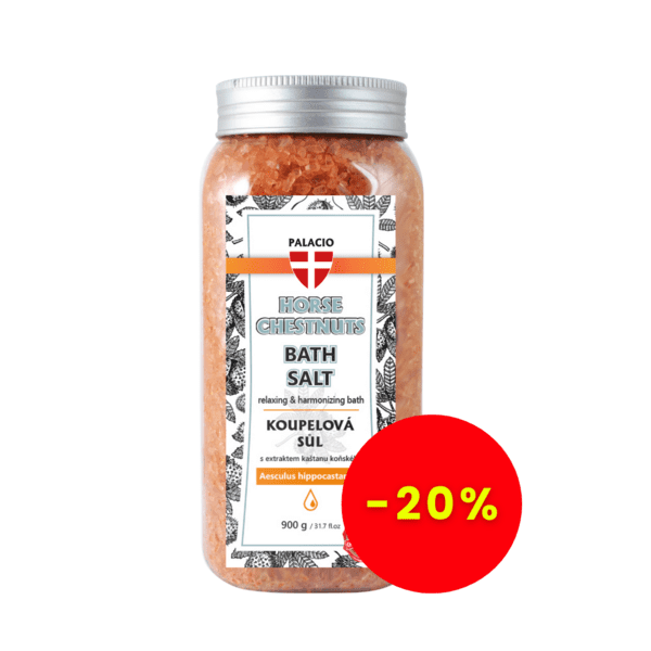 PALACIO Kaštan koňský koupelová sůl, 900 g