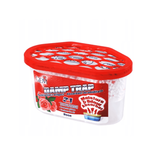 GEM pohlcovač vlhkosti 3 v 1 ROSE 400 ml